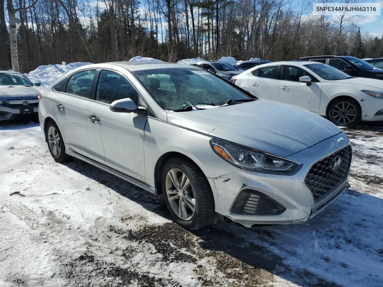 2018 Hyundai Sonata Sport VIN: 5NPE34AF6JH663116 Lot: 46804375