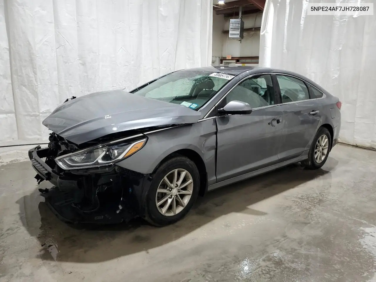 2018 Hyundai Sonata Se VIN: 5NPE24AF7JH728087 Lot: 51773925