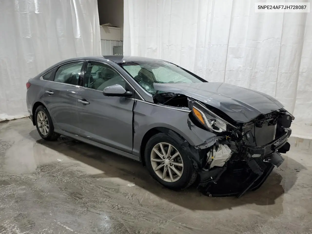 2018 Hyundai Sonata Se VIN: 5NPE24AF7JH728087 Lot: 51773925