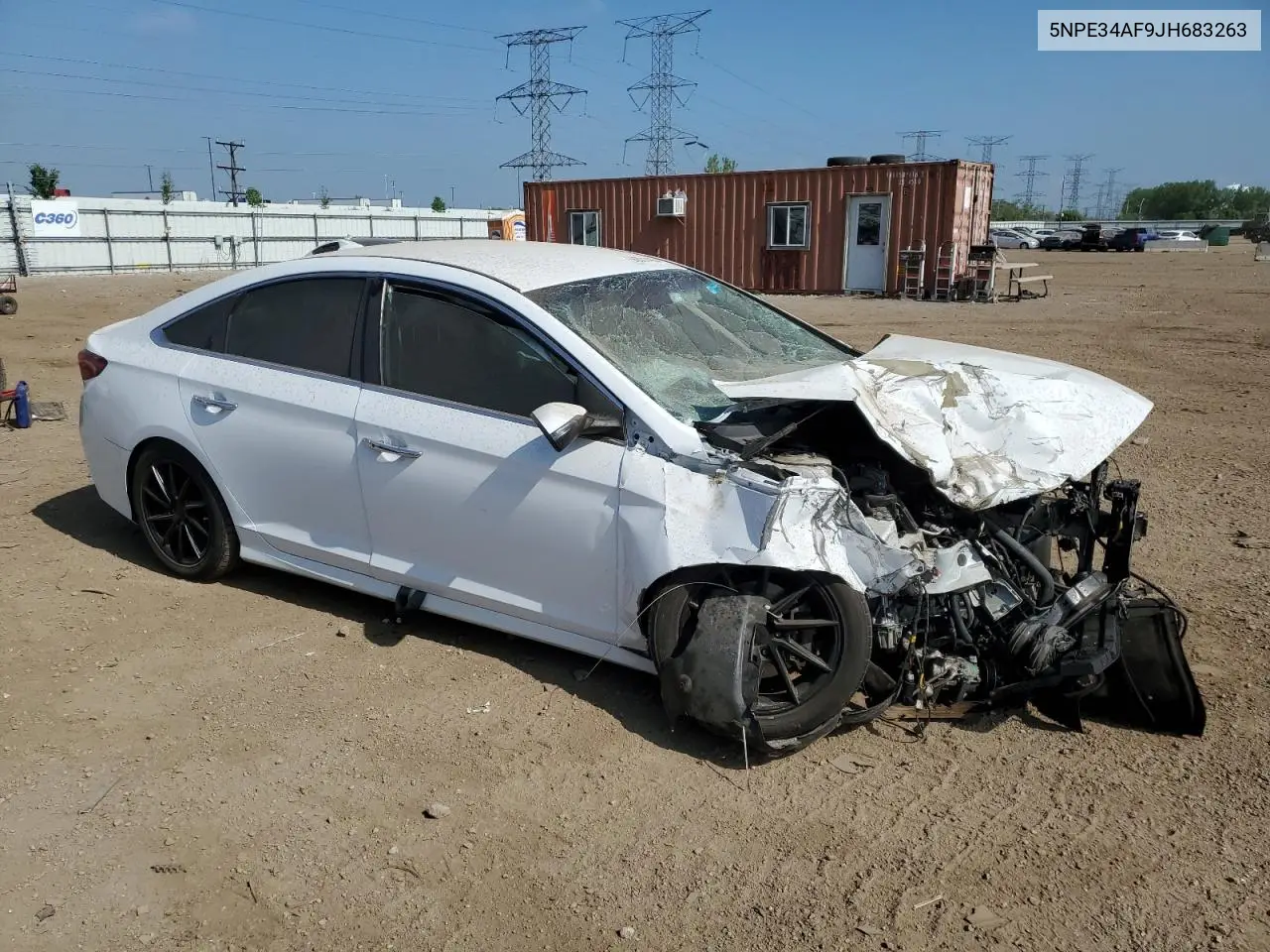 2018 Hyundai Sonata Sport VIN: 5NPE34AF9JH683263 Lot: 56801405