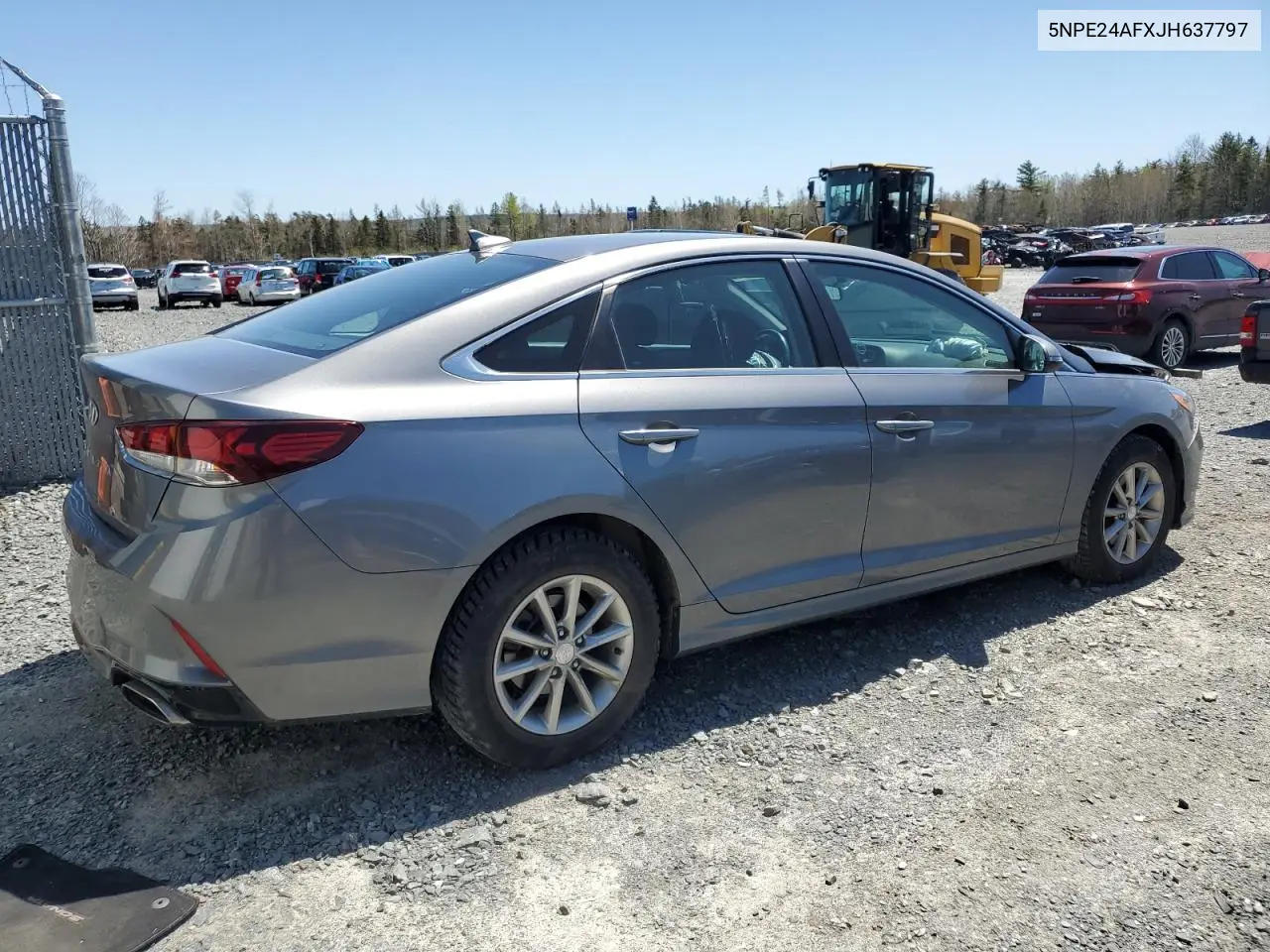 2018 Hyundai Sonata Se VIN: 5NPE24AFXJH637797 Lot: 56832255