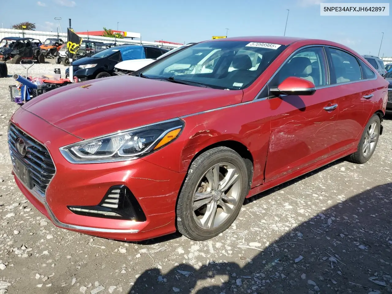 2018 Hyundai Sonata Sport VIN: 5NPE34AFXJH642897 Lot: 57098985