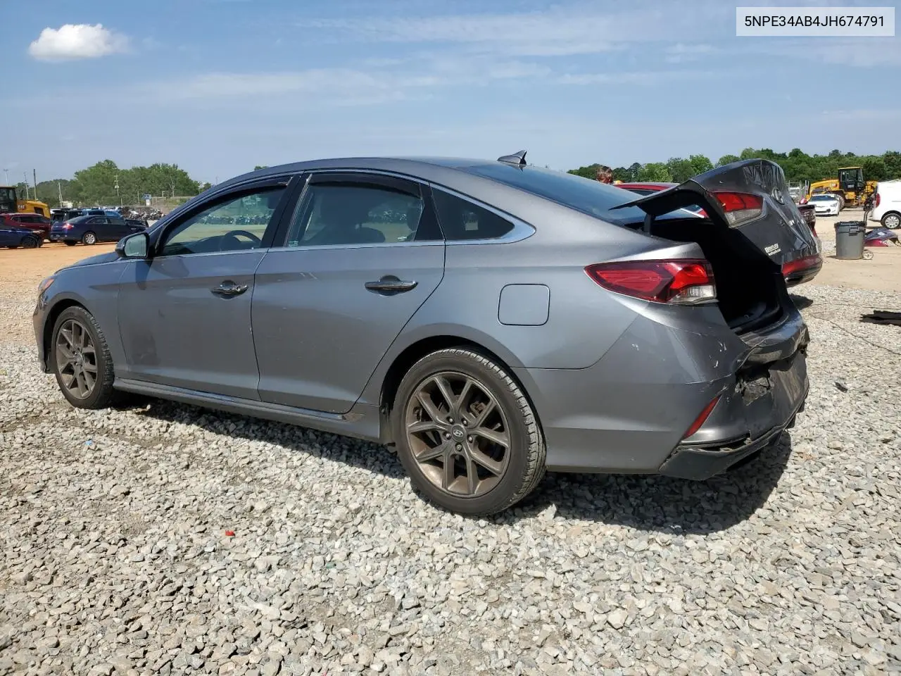 2018 Hyundai Sonata Sport VIN: 5NPE34AB4JH674791 Lot: 57157005