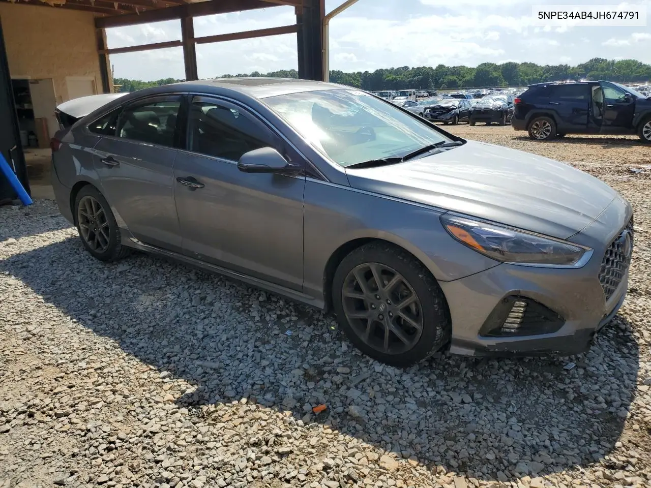 2018 Hyundai Sonata Sport VIN: 5NPE34AB4JH674791 Lot: 57157005
