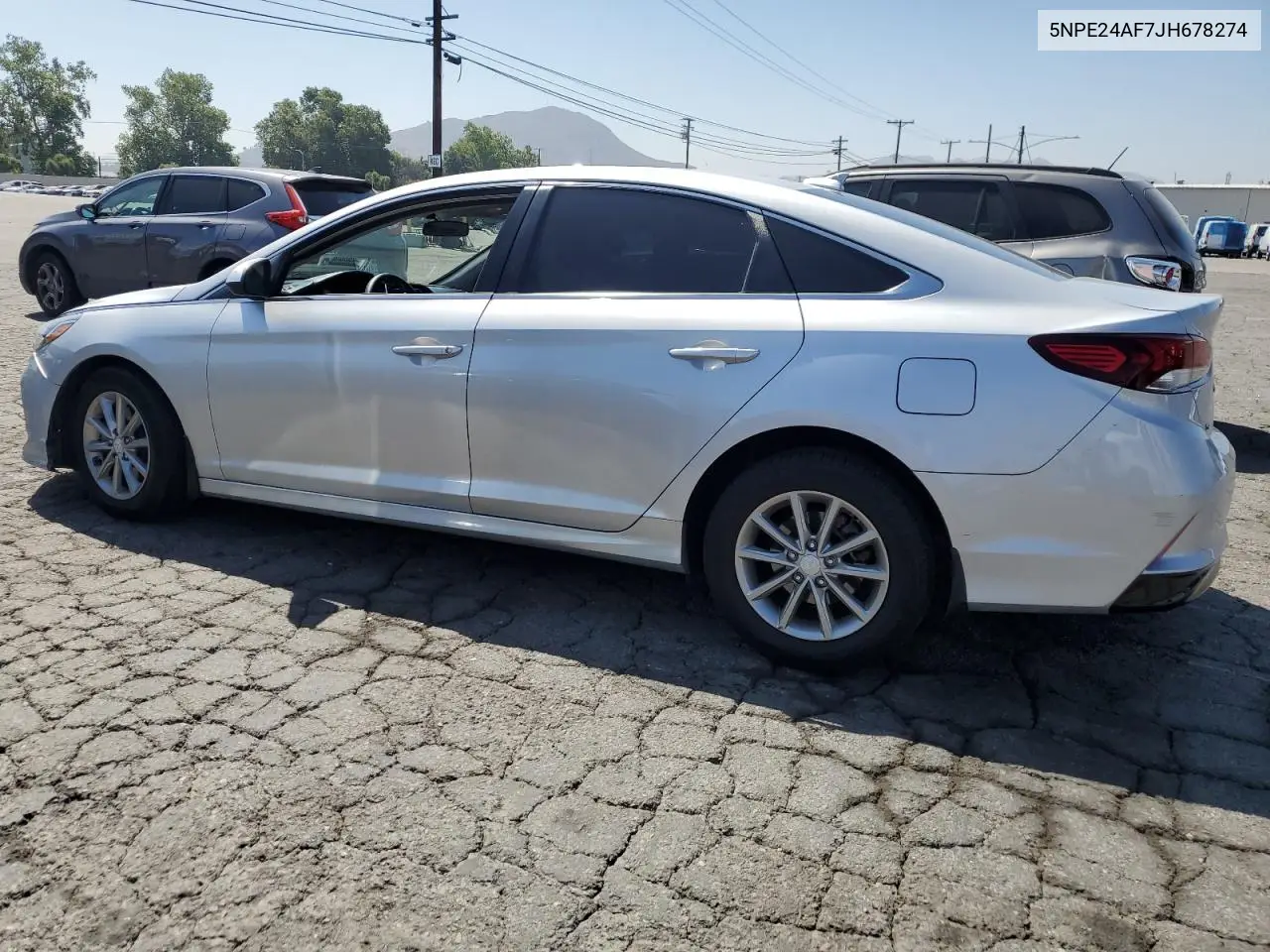 2018 Hyundai Sonata Se VIN: 5NPE24AF7JH678274 Lot: 59170265