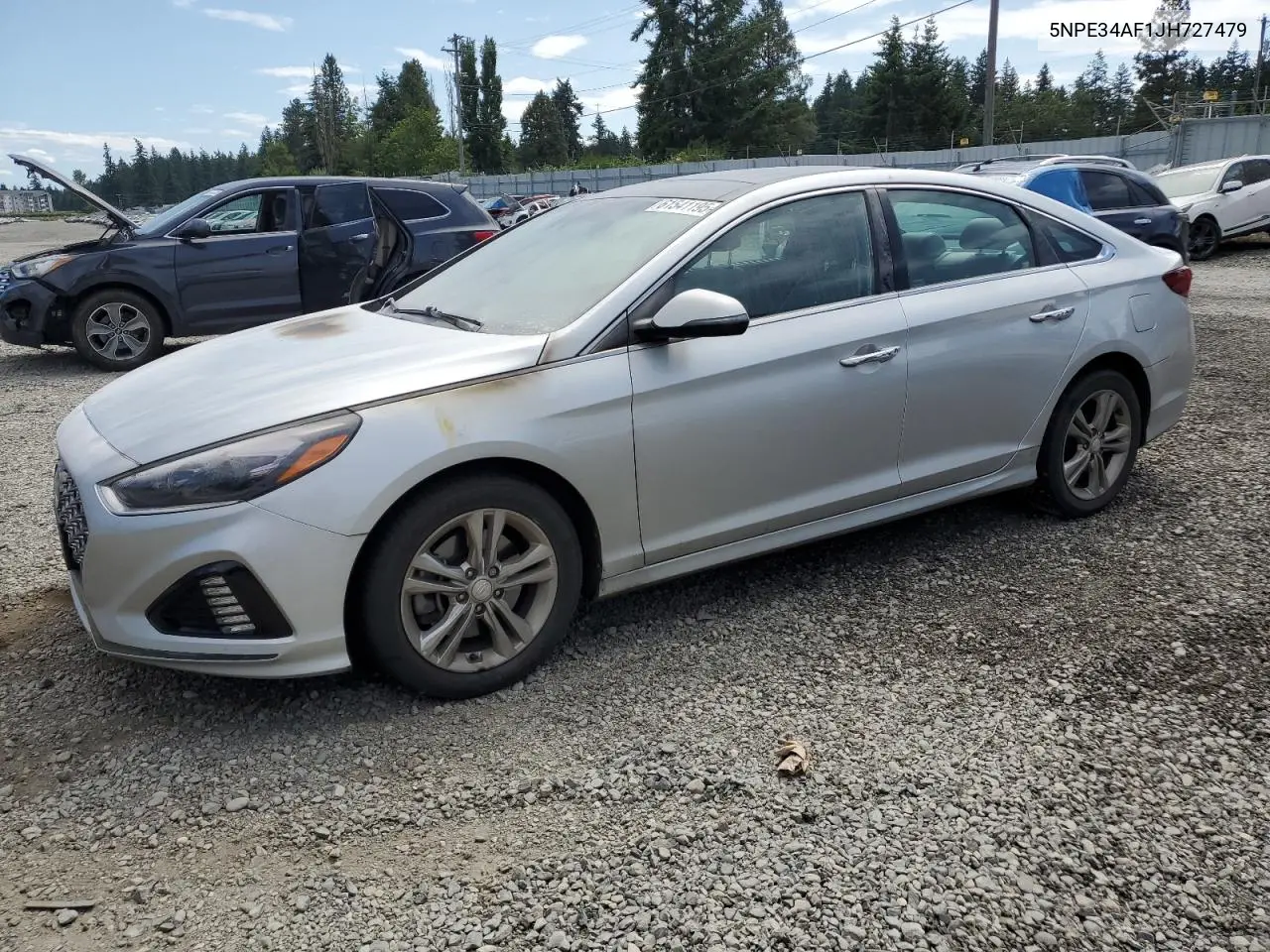 2018 Hyundai Sonata Sport VIN: 5NPE34AF1JH727479 Lot: 61541195