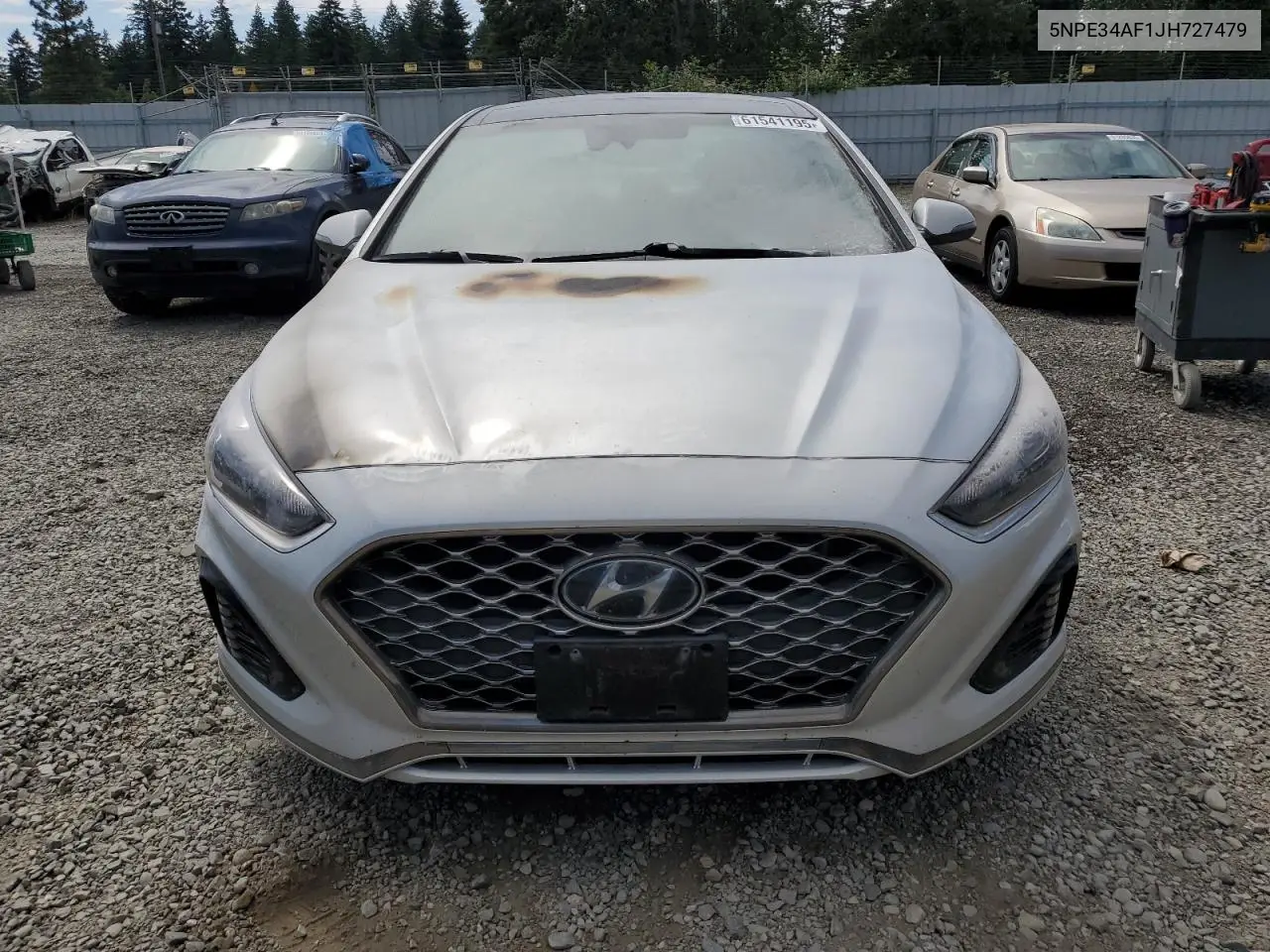 2018 Hyundai Sonata Sport VIN: 5NPE34AF1JH727479 Lot: 61541195
