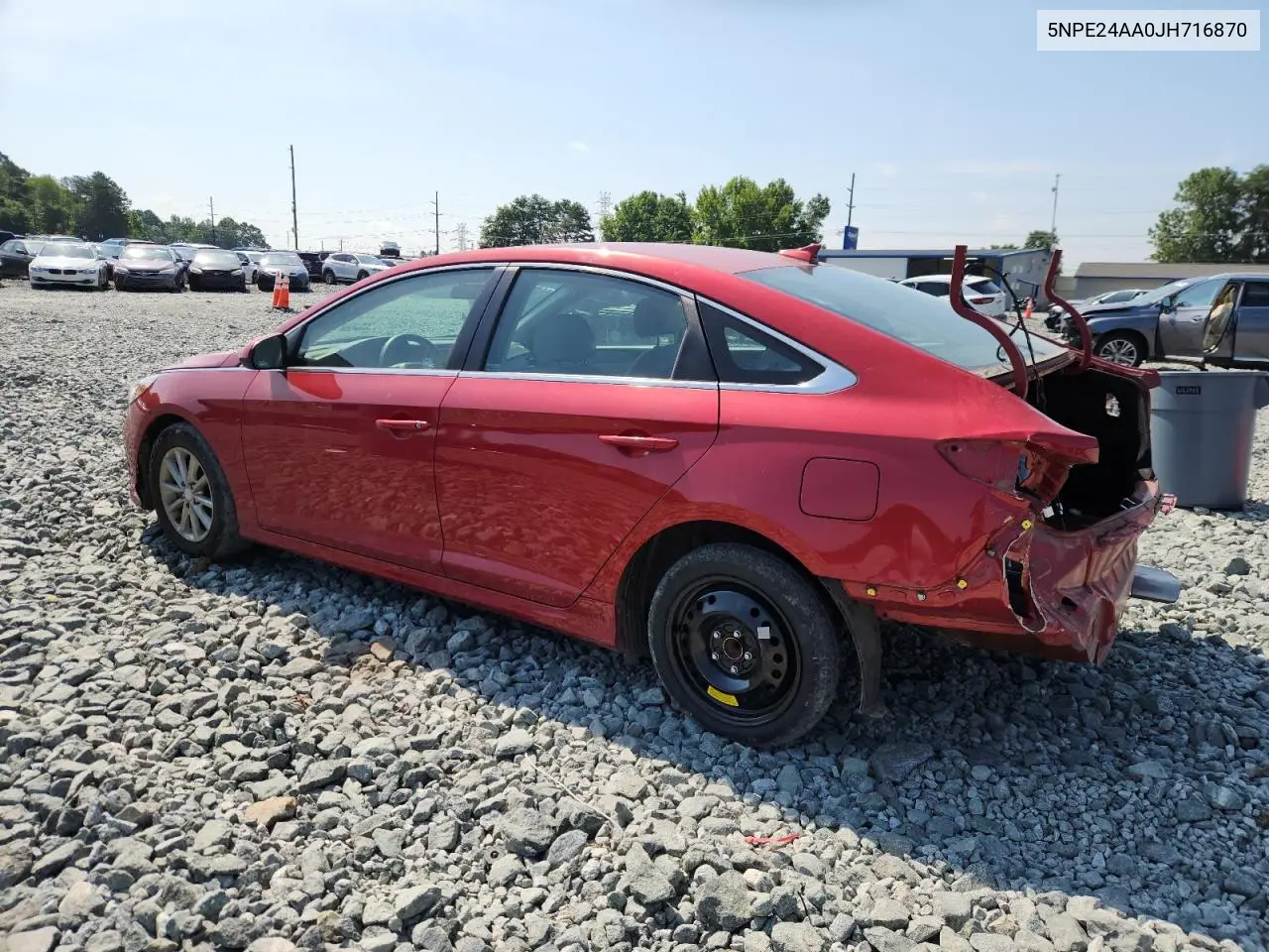 2018 Hyundai Sonata Eco VIN: 5NPE24AA0JH716870 Lot: 61825645