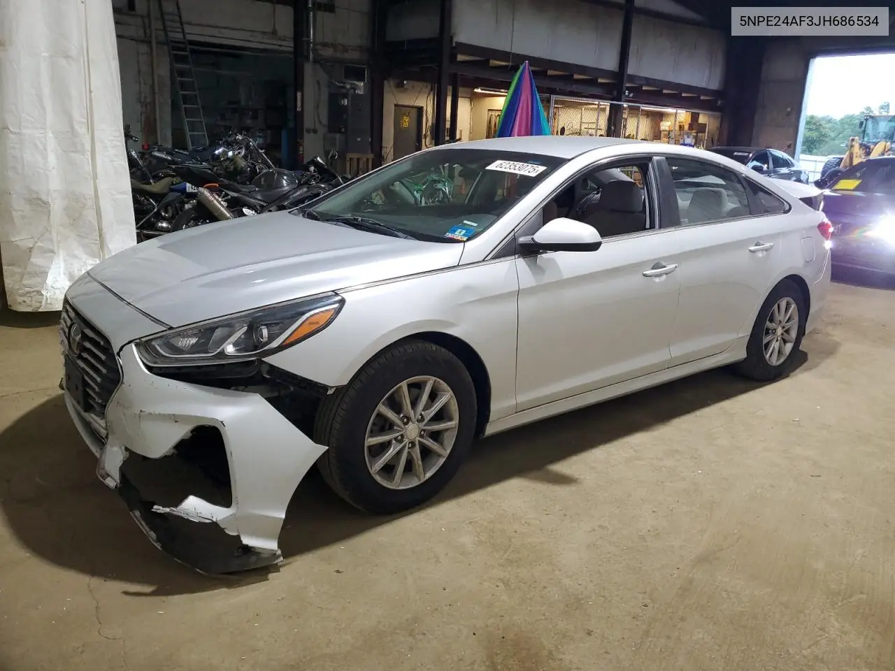 2018 Hyundai Sonata Se VIN: 5NPE24AF3JH686534 Lot: 62353075