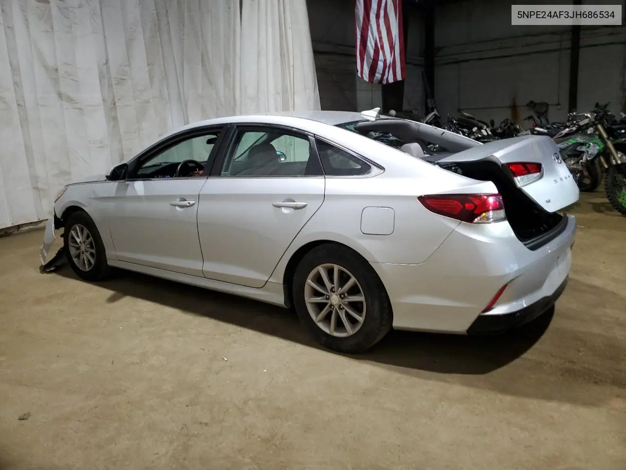 2018 Hyundai Sonata Se VIN: 5NPE24AF3JH686534 Lot: 62353075