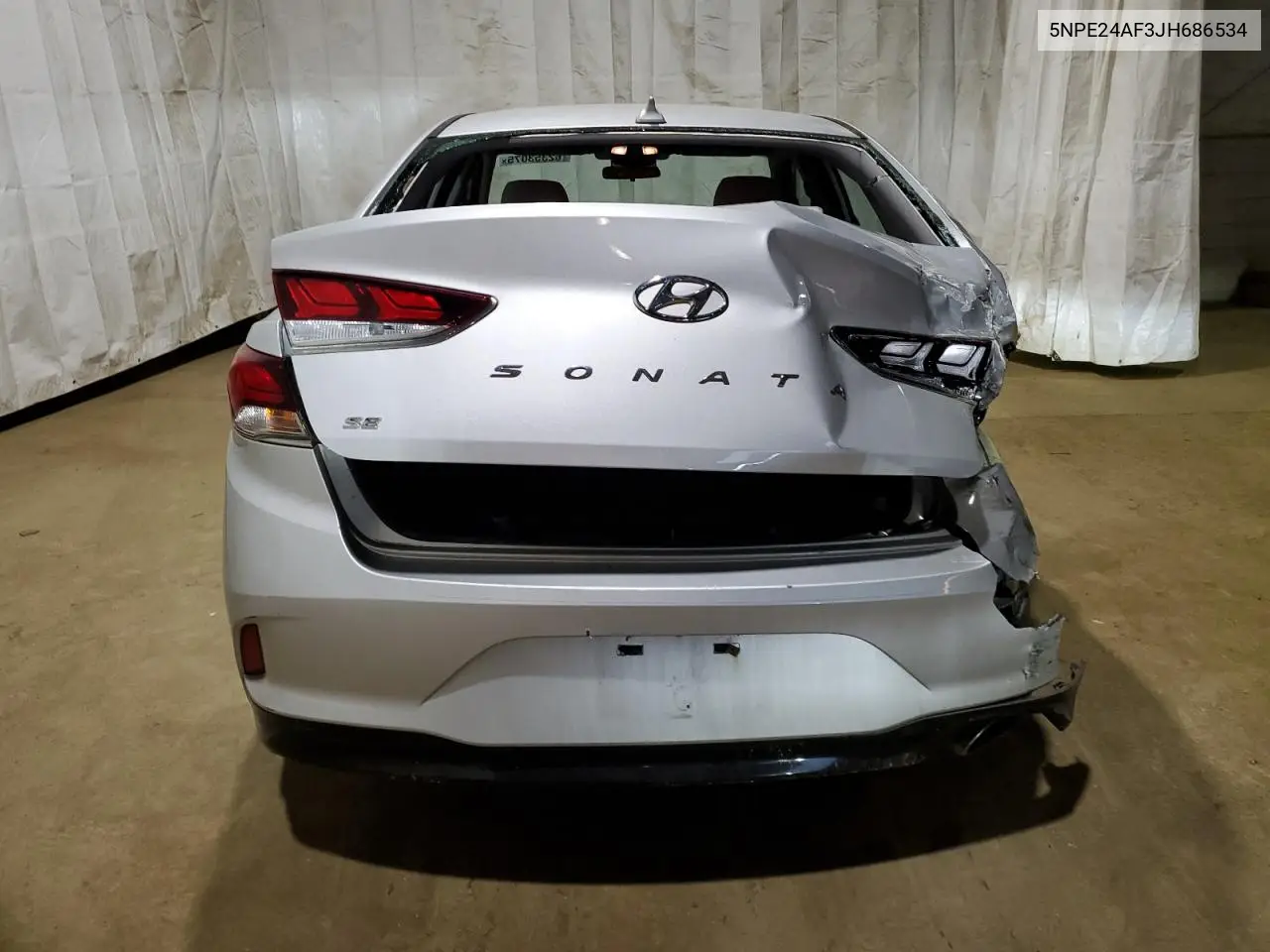 2018 Hyundai Sonata Se VIN: 5NPE24AF3JH686534 Lot: 62353075