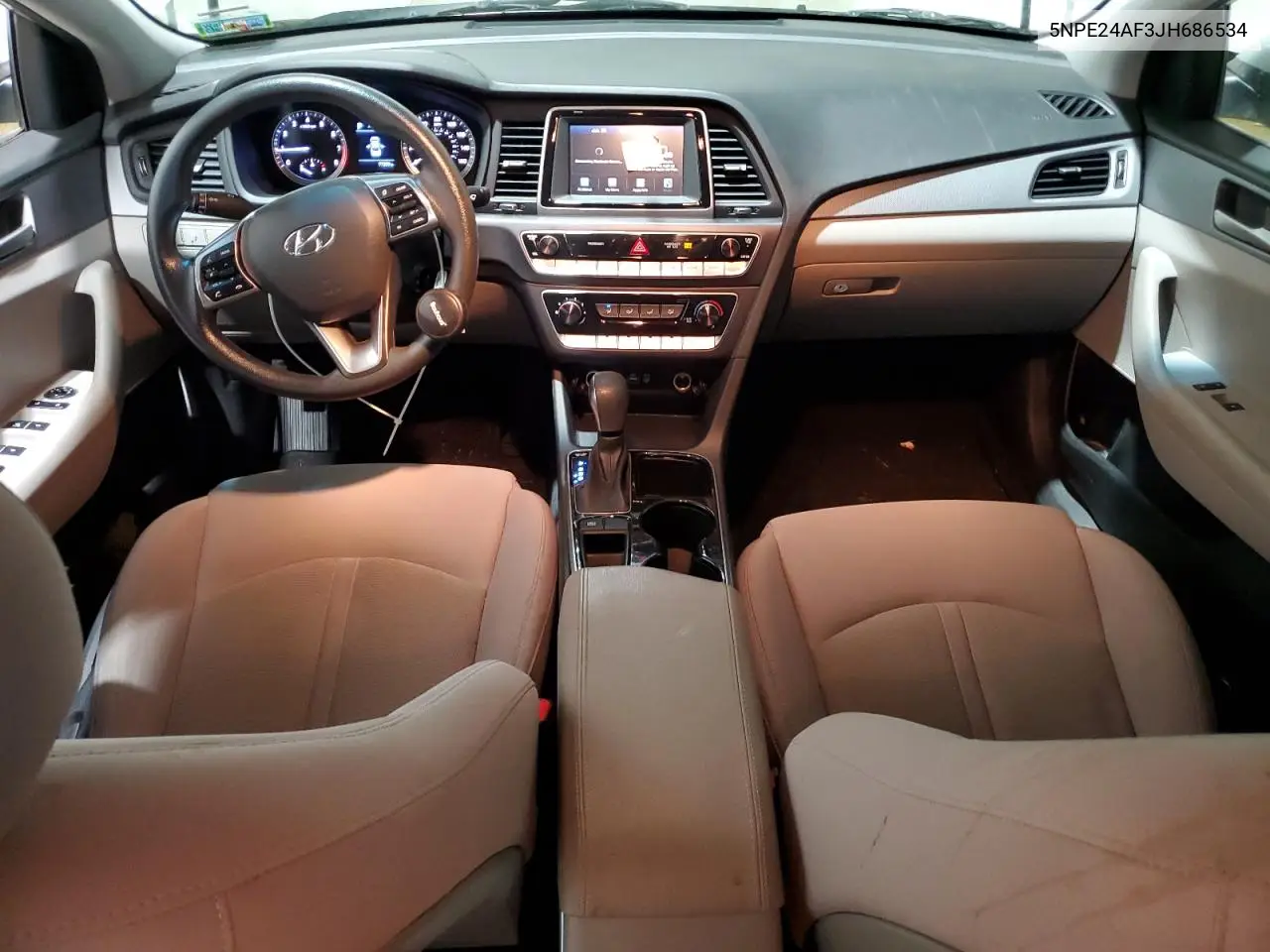 2018 Hyundai Sonata Se VIN: 5NPE24AF3JH686534 Lot: 62353075