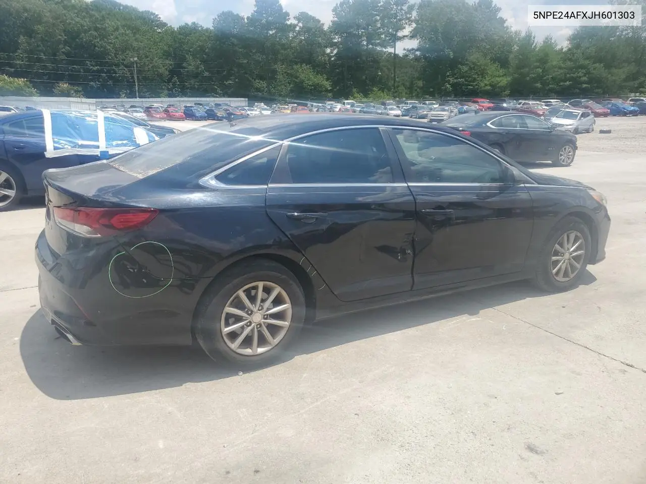 2018 Hyundai Sonata Se VIN: 5NPE24AFXJH601303 Lot: 62475585