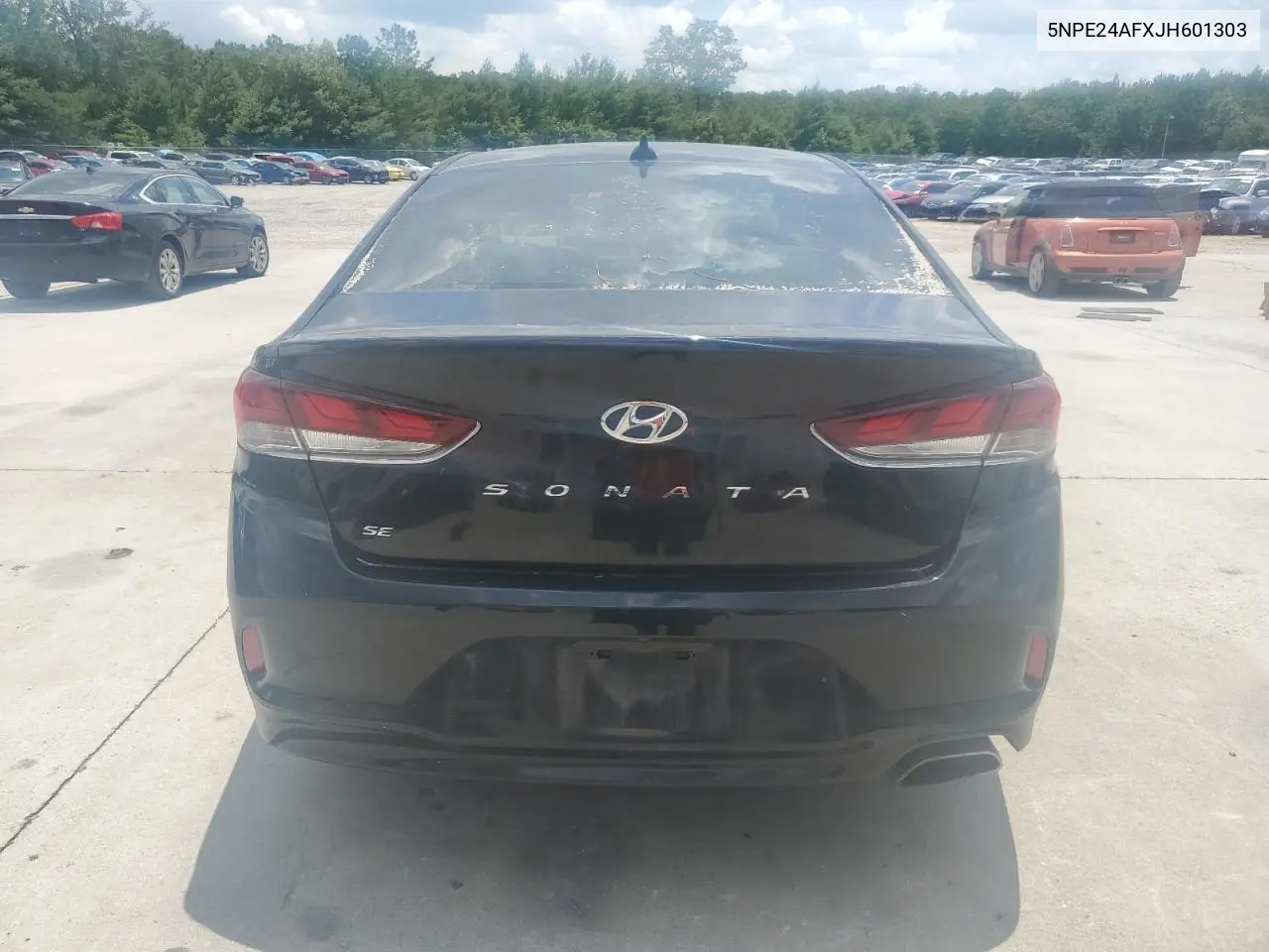 2018 Hyundai Sonata Se VIN: 5NPE24AFXJH601303 Lot: 62475585