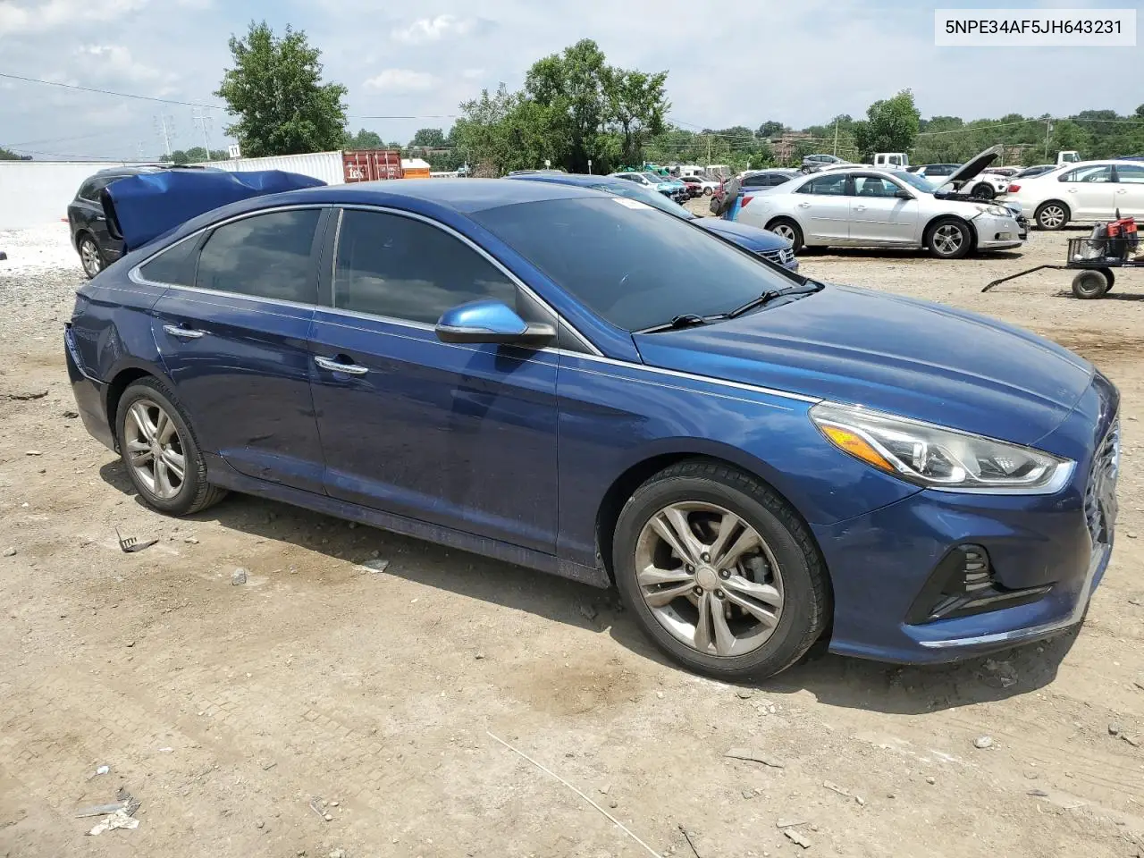 2018 Hyundai Sonata Sport VIN: 5NPE34AF5JH643231 Lot: 62699115
