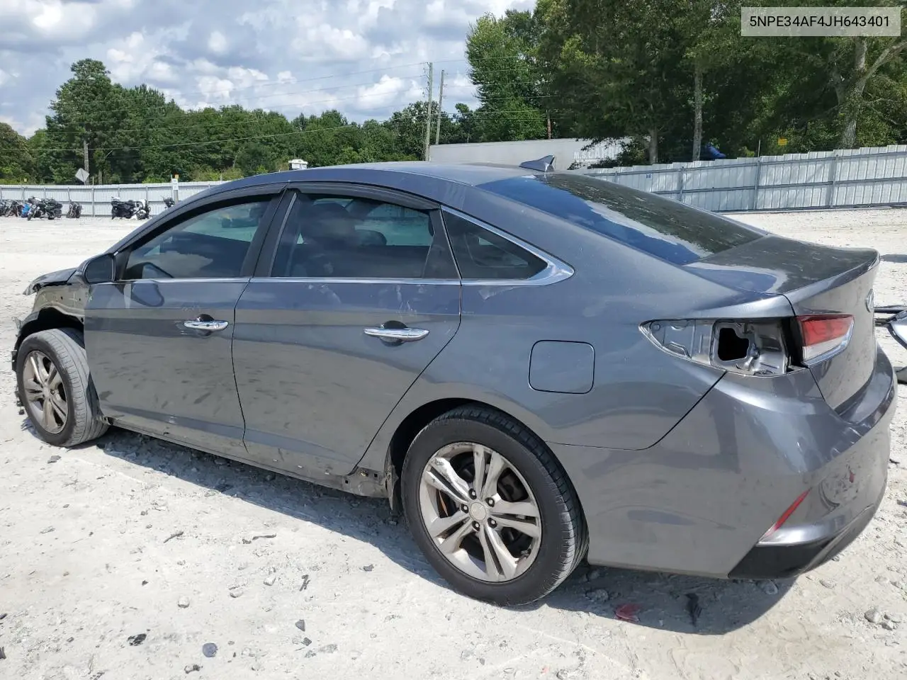 5npe34af4jh643401 5NPE34AF4JH643401 2018 Hyundai Sonata Sport