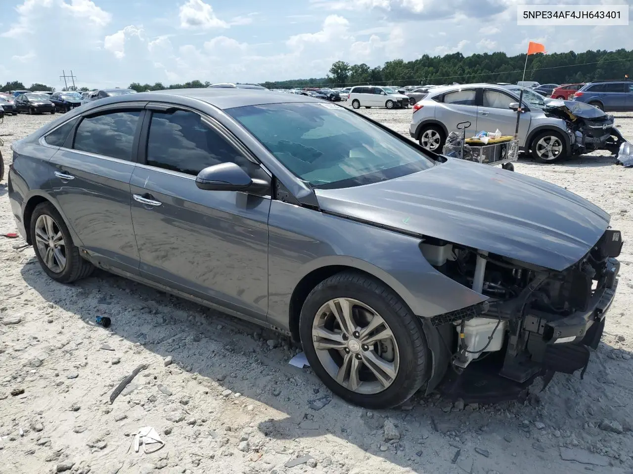 5npe34af4jh643401 5NPE34AF4JH643401 2018 Hyundai Sonata Sport