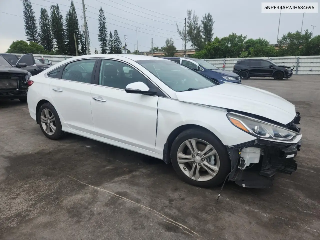5npe34af2jh634695 5NPE34AF2JH634695 2018 Hyundai Sonata Sport