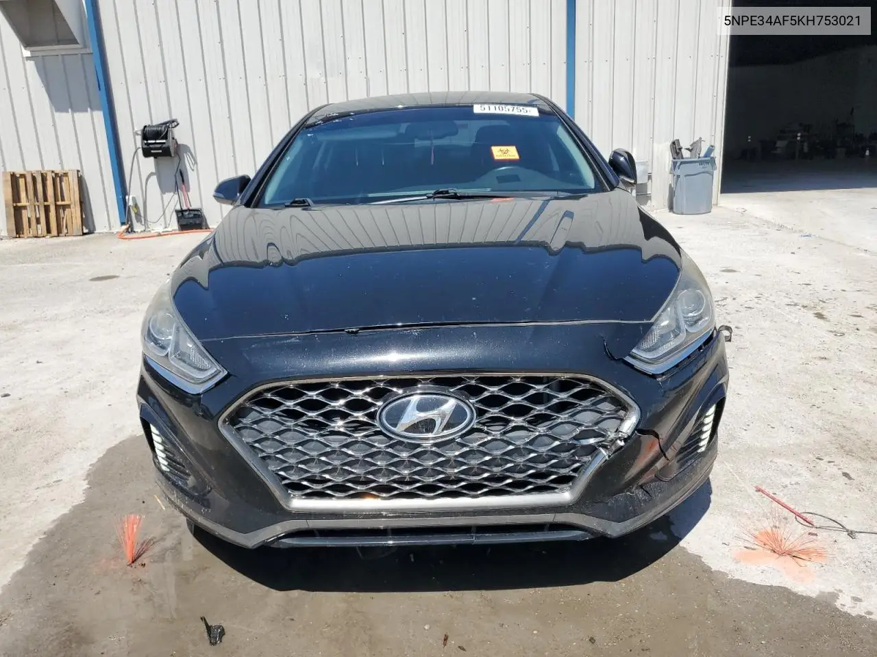 2019 Hyundai Sonata Limited VIN: 5NPE34AF5KH753021 Lot: 51105755