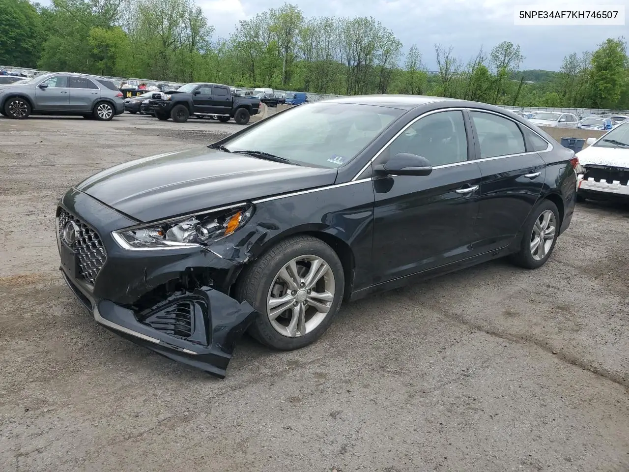 2019 Hyundai Sonata Limited VIN: 5NPE34AF7KH746507 Lot: 56558715