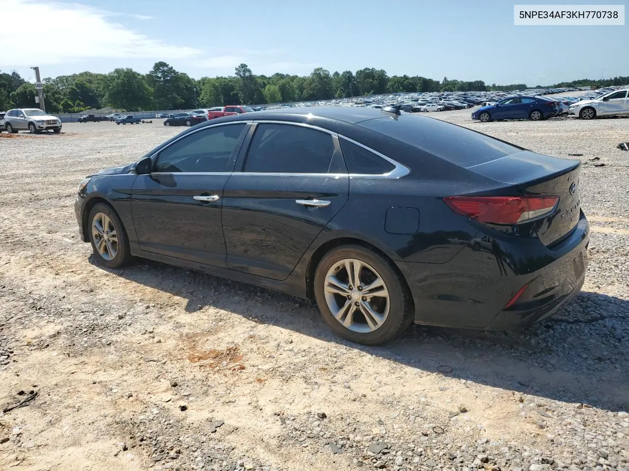2019 Hyundai Sonata Limited VIN: 5NPE34AF3KH770738 Lot: 56597235