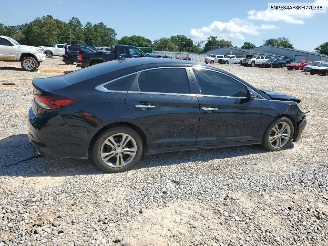 2019 Hyundai Sonata Limited VIN: 5NPE34AF3KH770738 Lot: 56597235