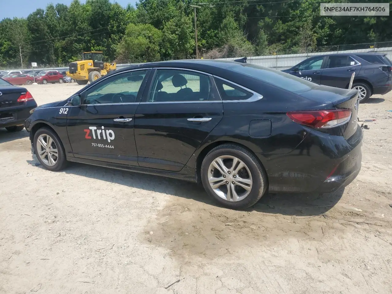 2019 Hyundai Sonata Limited VIN: 5NPE34AF7KH764506 Lot: 61507205