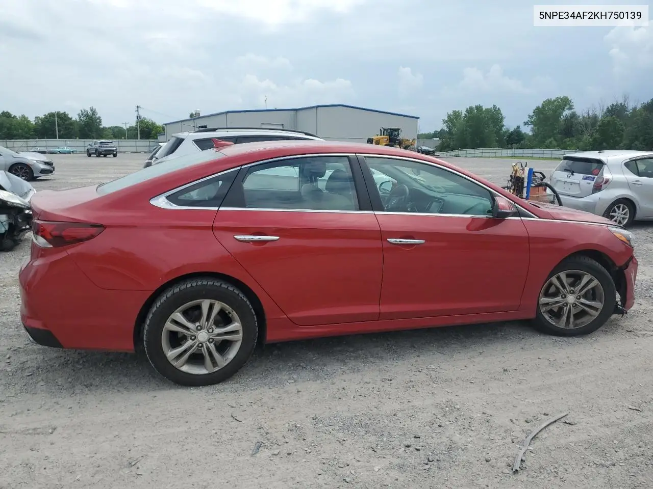 2019 Hyundai Sonata Limited VIN: 5NPE34AF2KH750139 Lot: 62900315