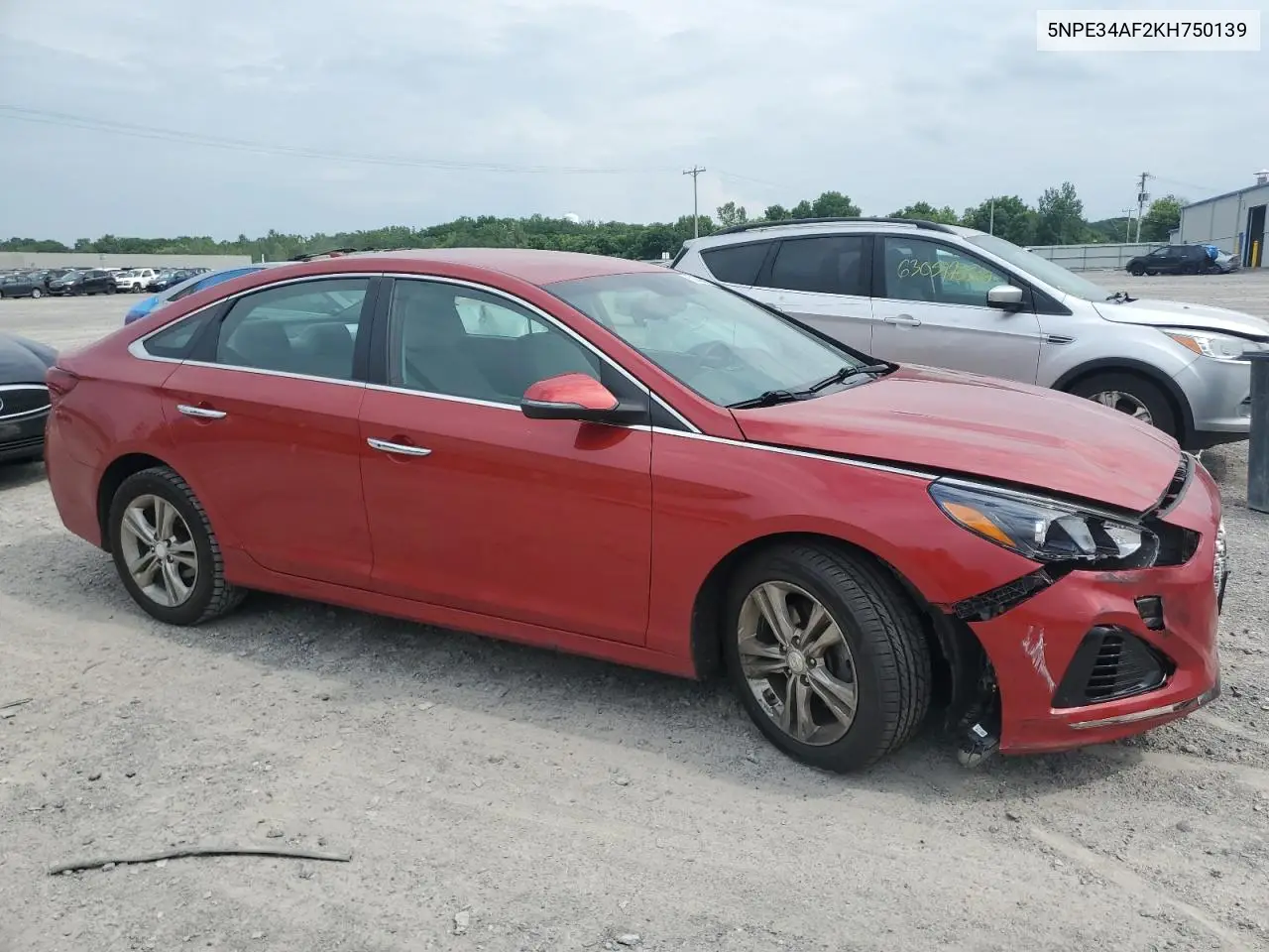 2019 Hyundai Sonata Limited VIN: 5NPE34AF2KH750139 Lot: 62900315