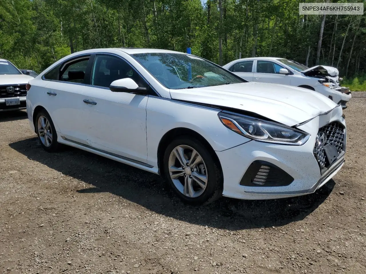 2019 Hyundai Sonata Limited VIN: 5NPE34AF6KH755943 Lot: 63561985