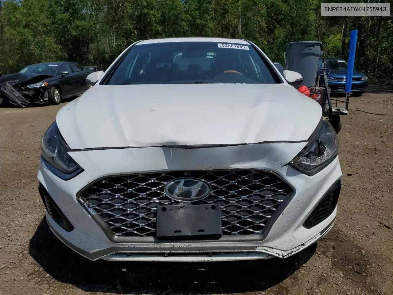 2019 Hyundai Sonata Limited VIN: 5NPE34AF6KH755943 Lot: 63561985