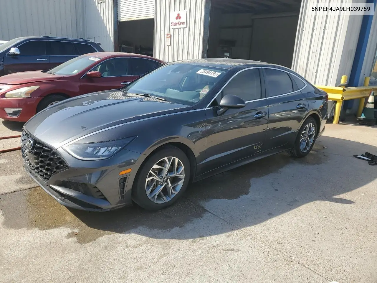 2020 Hyundai Sonata Sel VIN: 5NPEF4JA9LH039759 Lot: 55495195