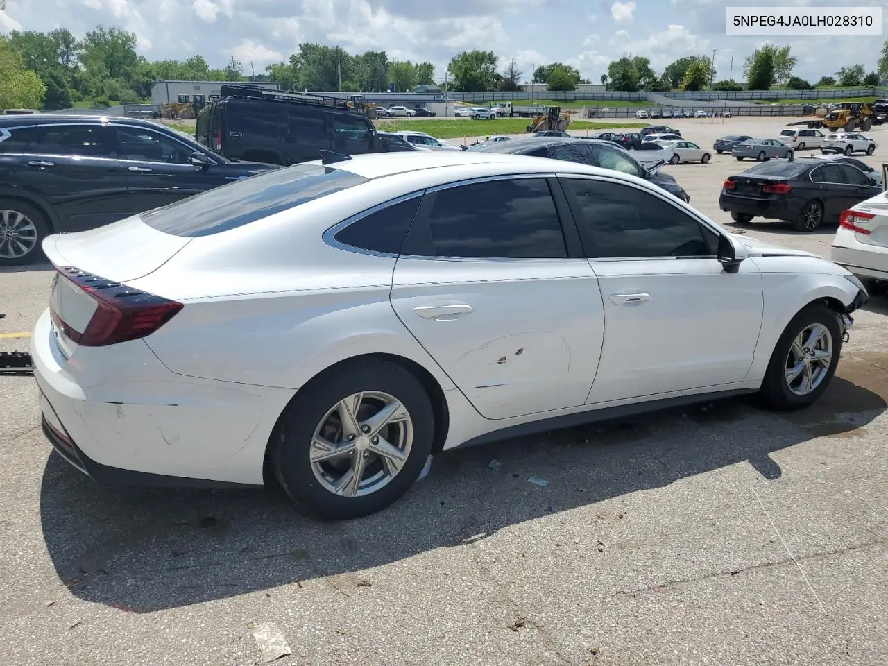 2020 Hyundai Sonata Se VIN: 5NPEG4JA0LH028310 Lot: 55633915