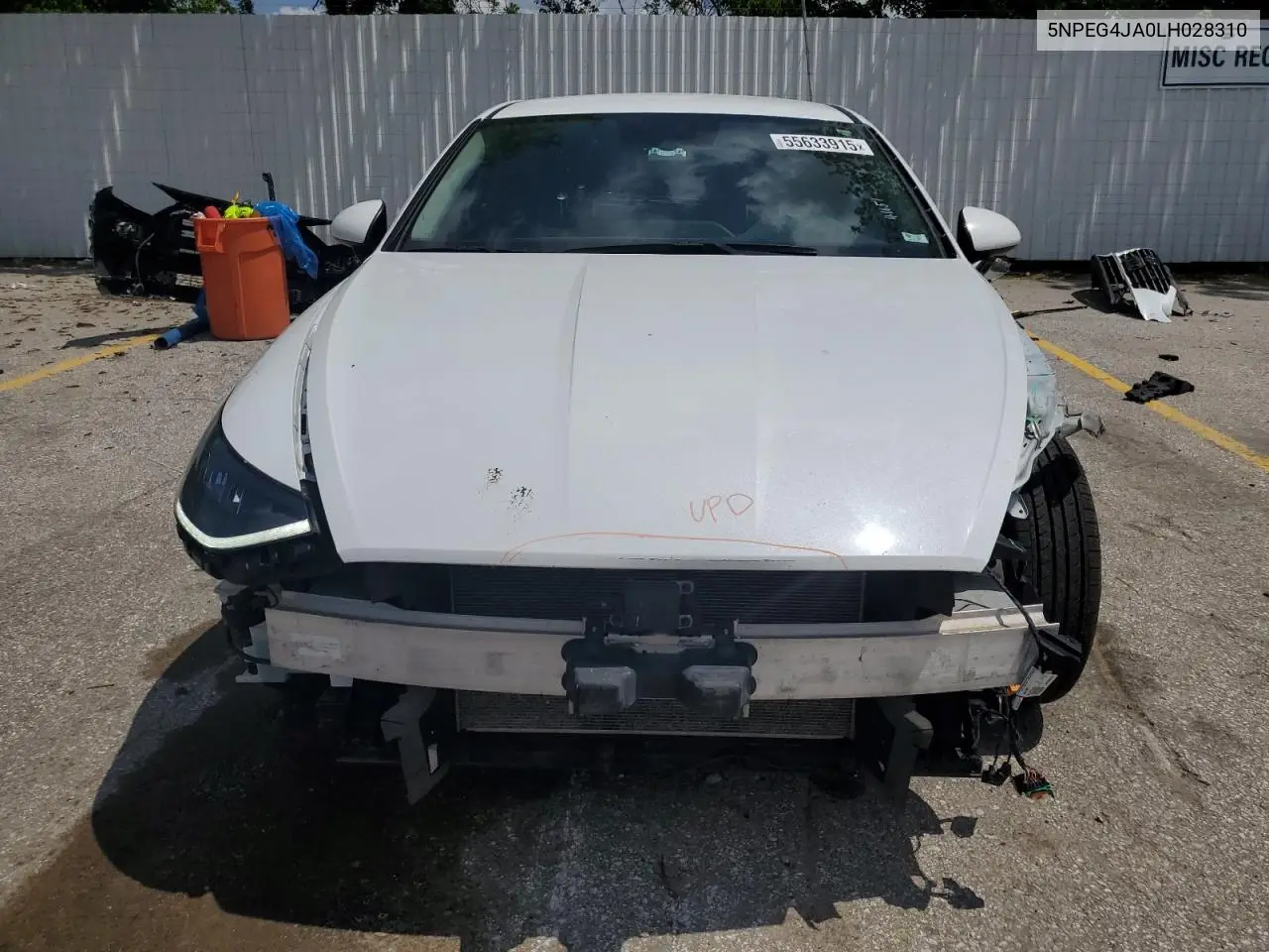 2020 Hyundai Sonata Se VIN: 5NPEG4JA0LH028310 Lot: 55633915