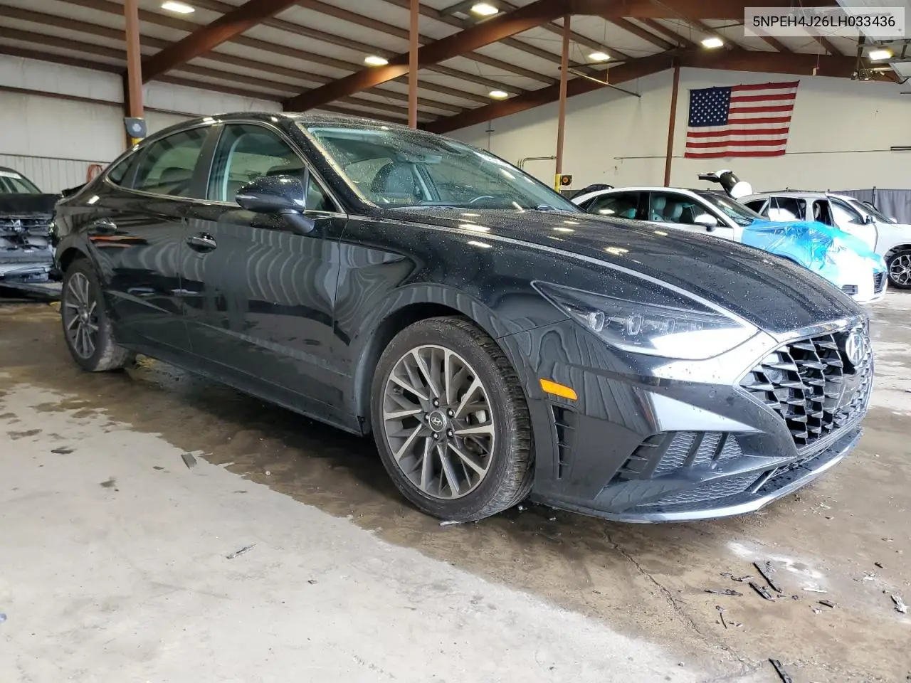 2020 Hyundai Sonata Limited VIN: 5NPEH4J26LH033436 Lot: 56381415
