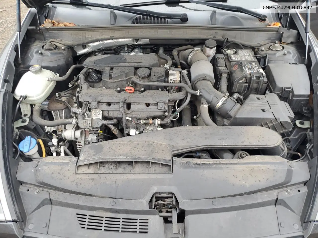 2020 Hyundai Sonata Sel Plus VIN: 5NPEJ4J29LH015842 Lot: 56832695