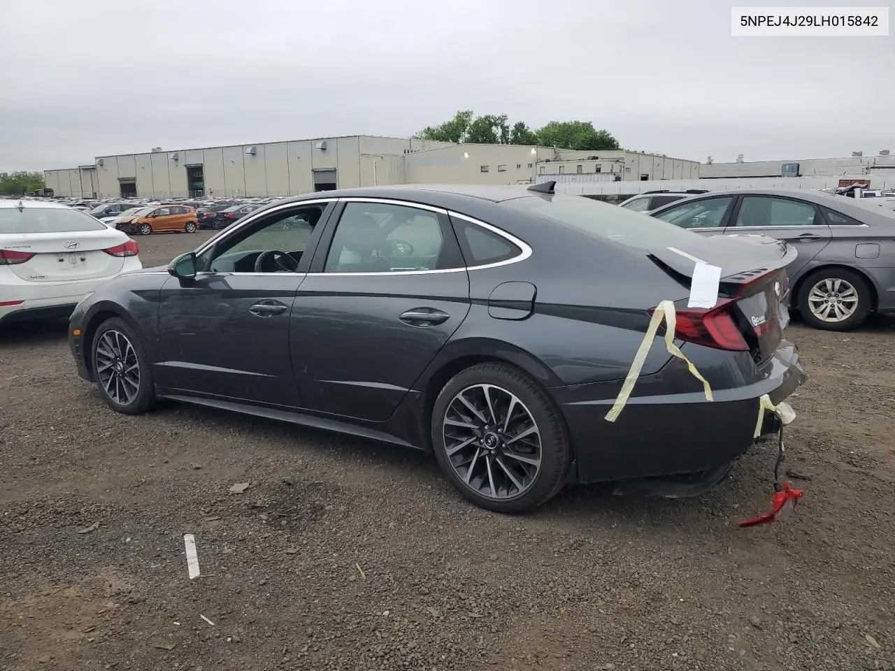 2020 Hyundai Sonata Sel Plus VIN: 5NPEJ4J29LH015842 Lot: 56832695