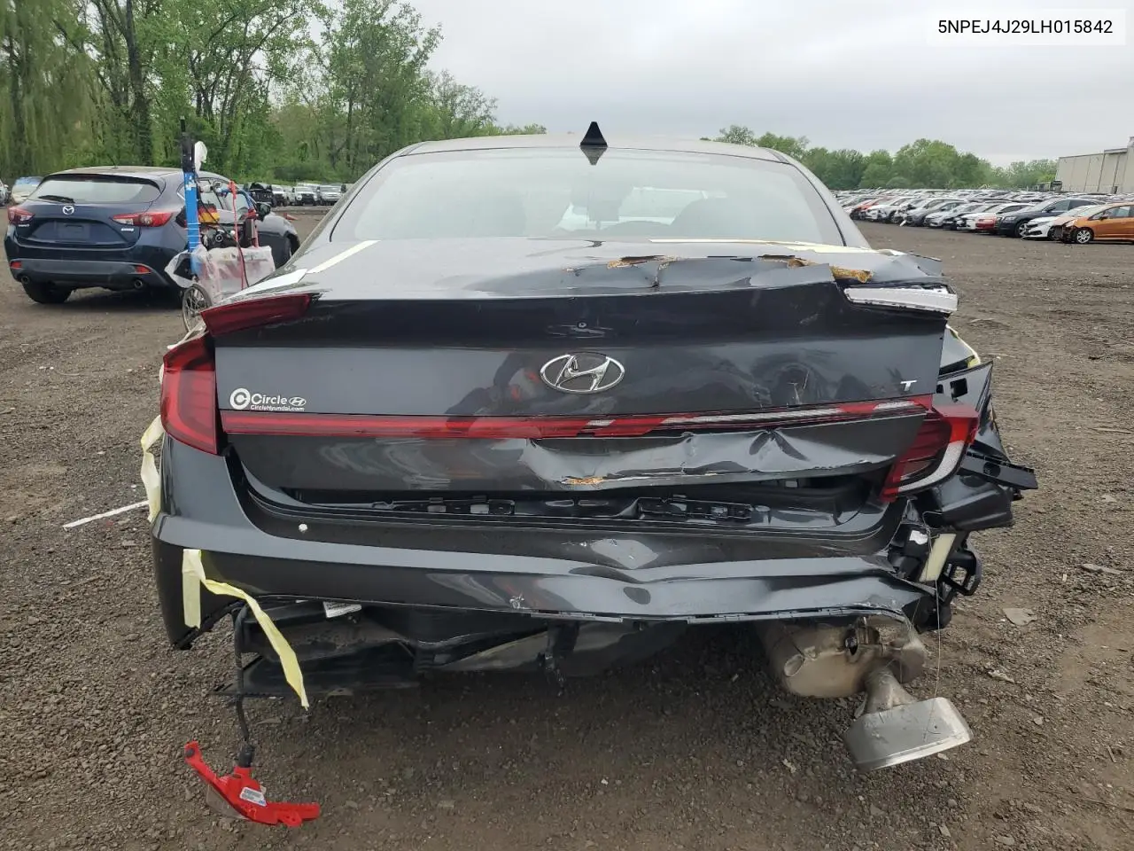 2020 Hyundai Sonata Sel Plus VIN: 5NPEJ4J29LH015842 Lot: 56832695
