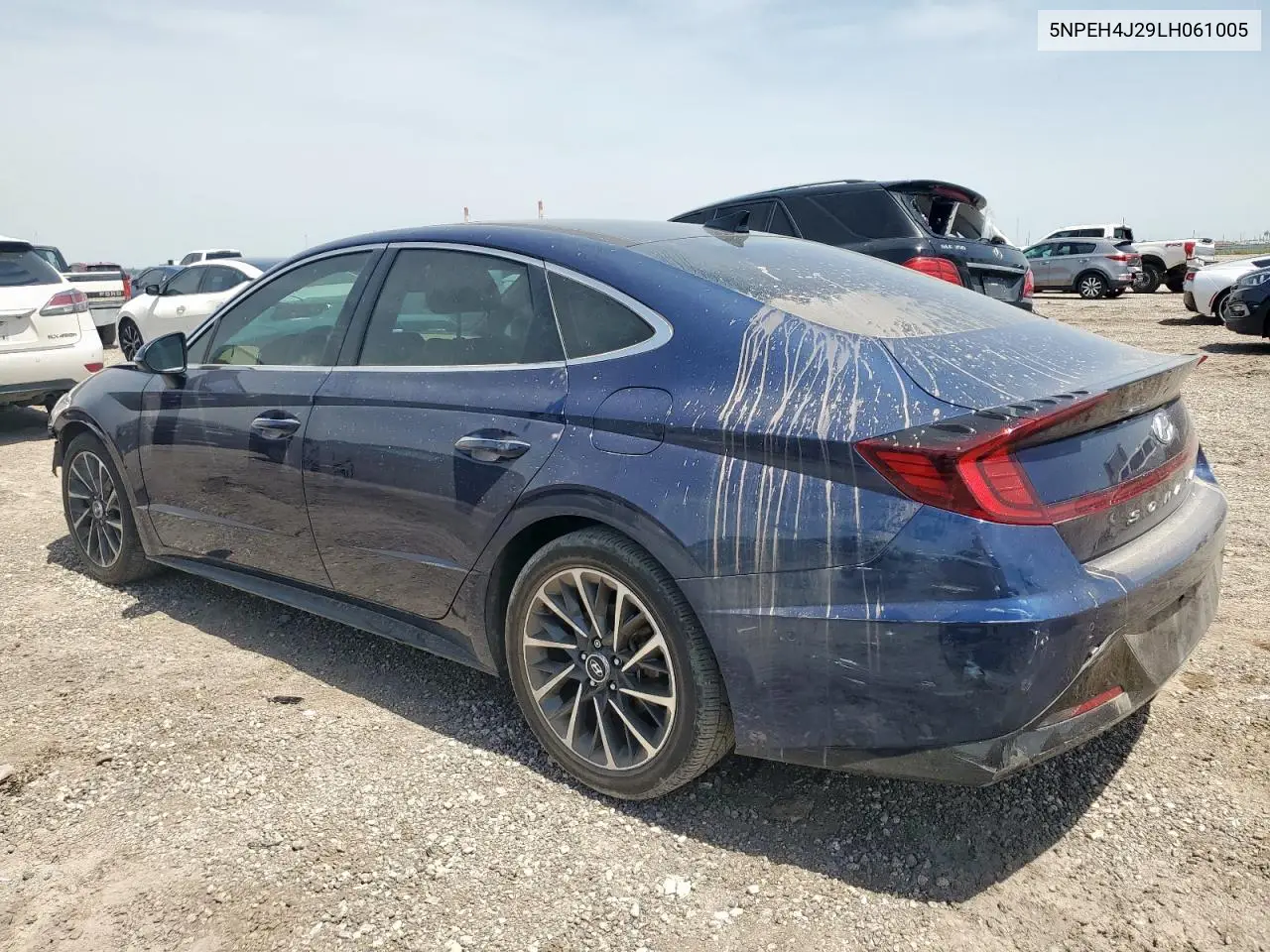 2020 Hyundai Sonata Limited VIN: 5NPEH4J29LH061005 Lot: 57119955
