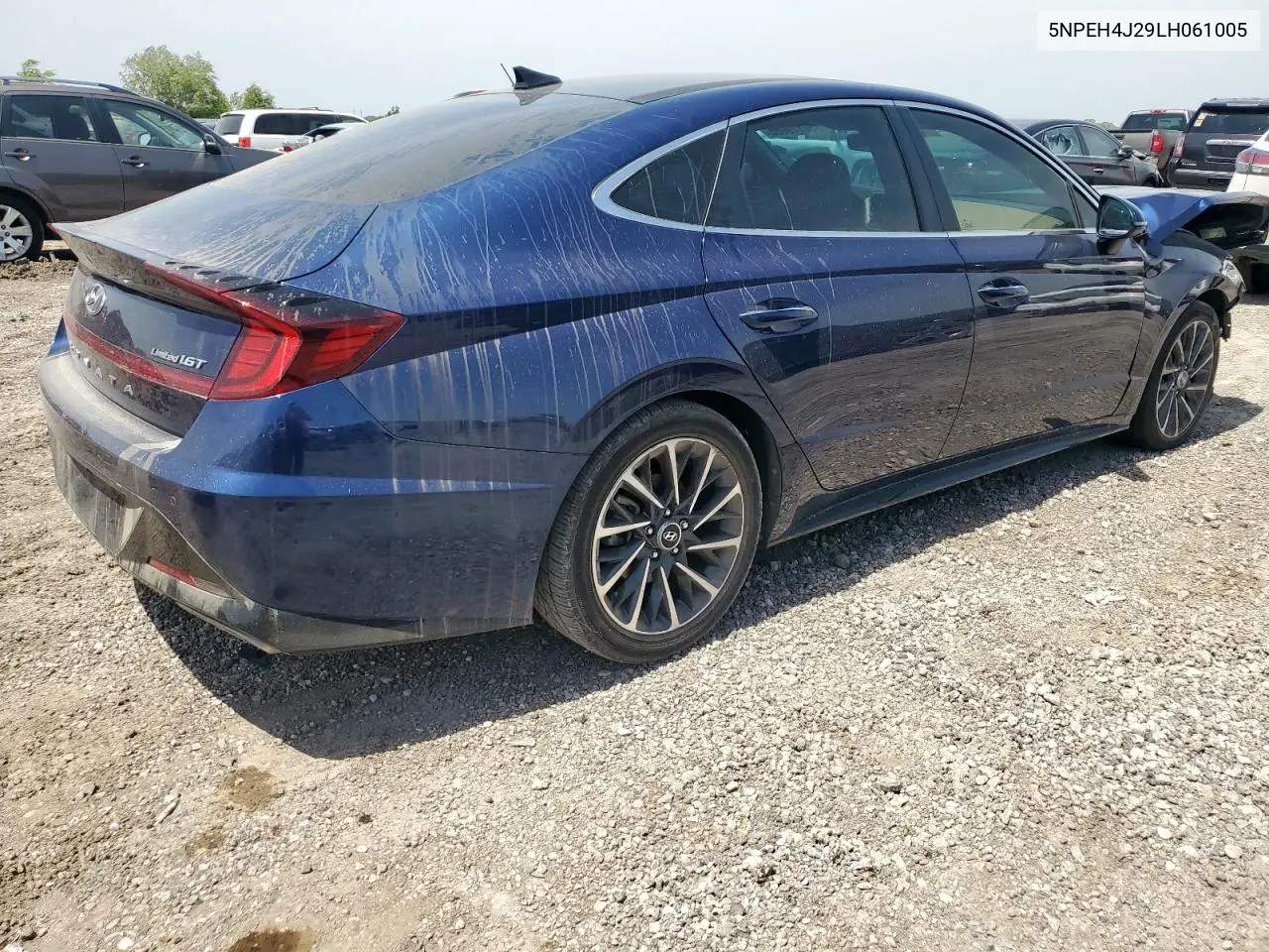 2020 Hyundai Sonata Limited VIN: 5NPEH4J29LH061005 Lot: 57119955