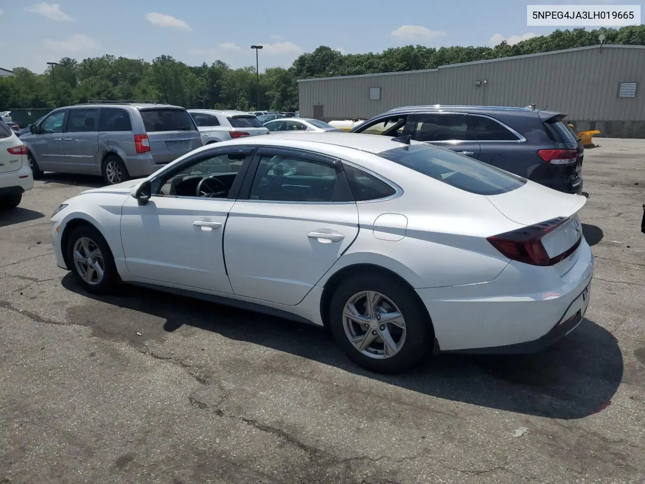 2020 Hyundai Sonata Se VIN: 5NPEG4JA3LH019665 Lot: 61728785