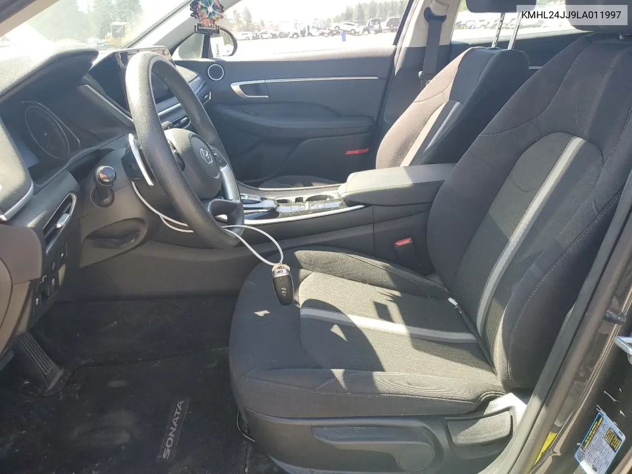 2020 Hyundai Sonata Hybrid VIN: KMHL24JJ9LA011997 Lot: 61874095