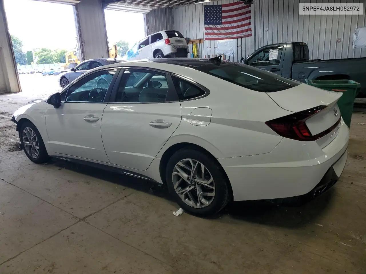 2020 Hyundai Sonata Sel VIN: 5NPEF4JA8LH052972 Lot: 62246125