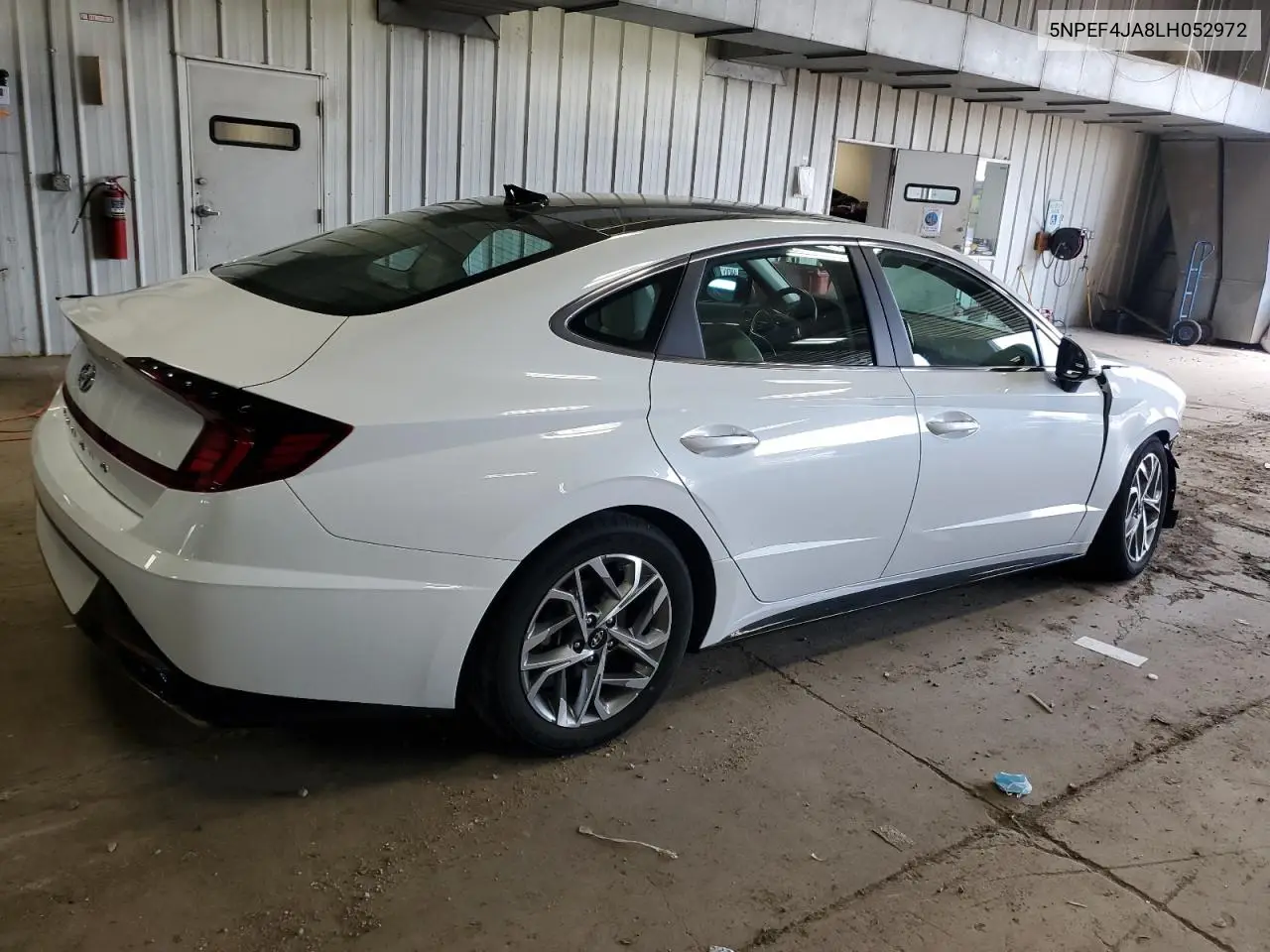 2020 Hyundai Sonata Sel VIN: 5NPEF4JA8LH052972 Lot: 62246125