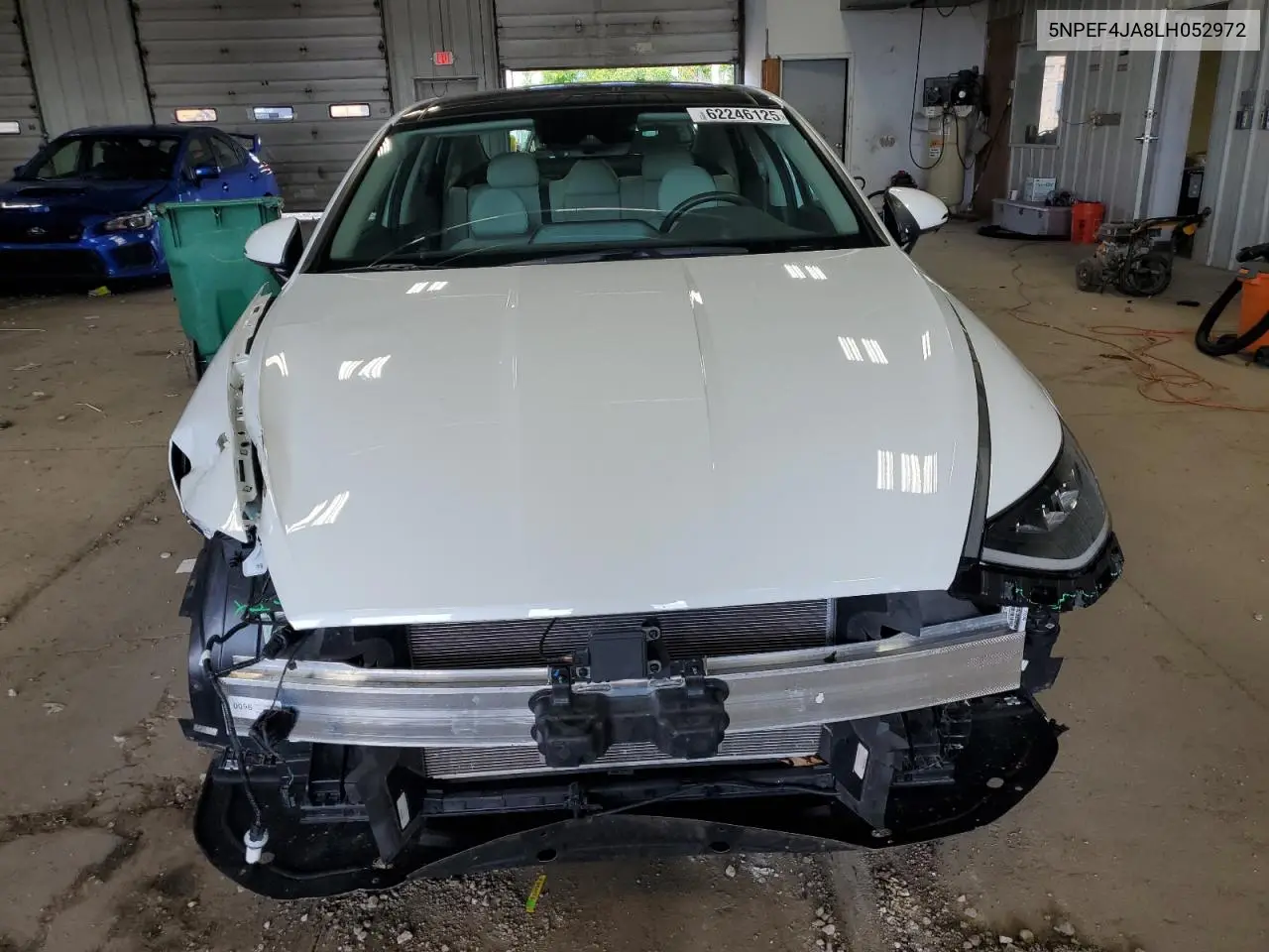 2020 Hyundai Sonata Sel VIN: 5NPEF4JA8LH052972 Lot: 62246125