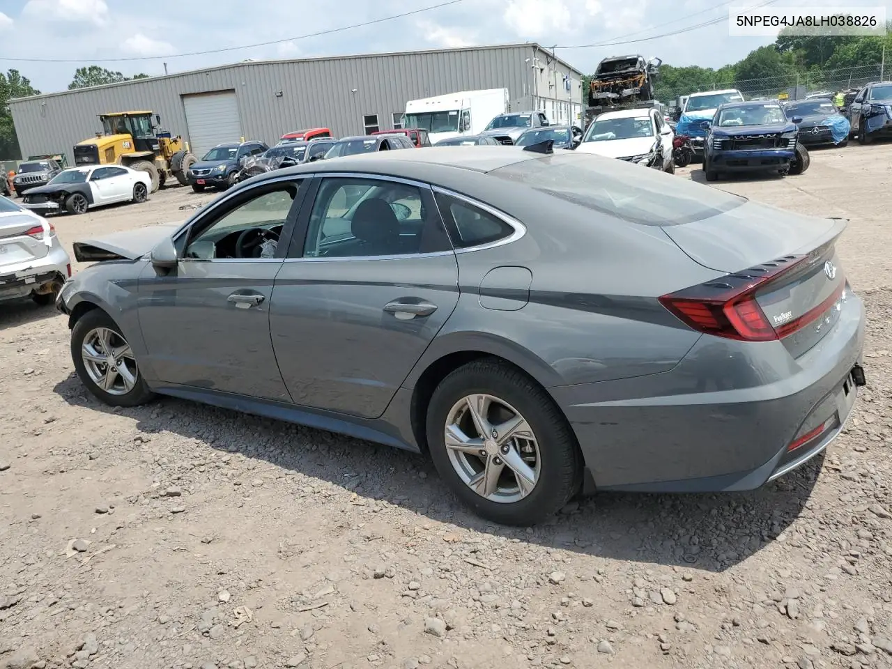 2020 Hyundai Sonata Se VIN: 5NPEG4JA8LH038826 Lot: 62646695