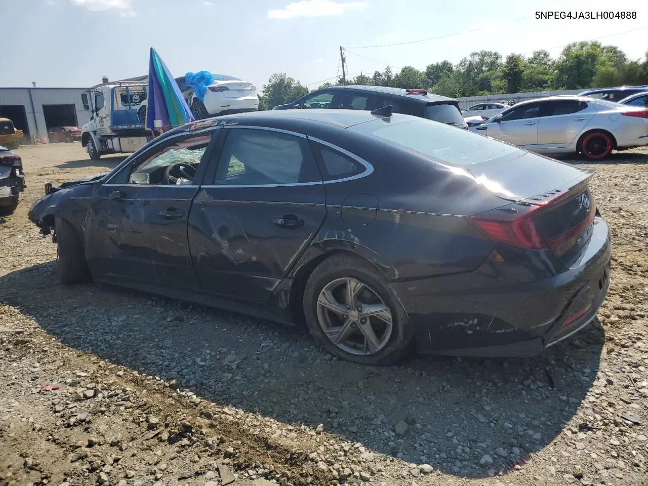 2020 Hyundai Sonata Se VIN: 5NPEG4JA3LH004888 Lot: 63501205
