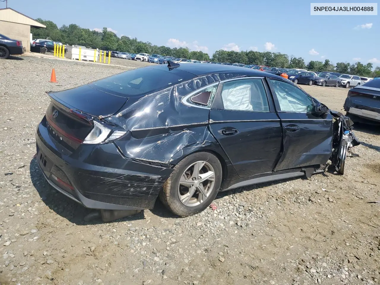2020 Hyundai Sonata Se VIN: 5NPEG4JA3LH004888 Lot: 63501205
