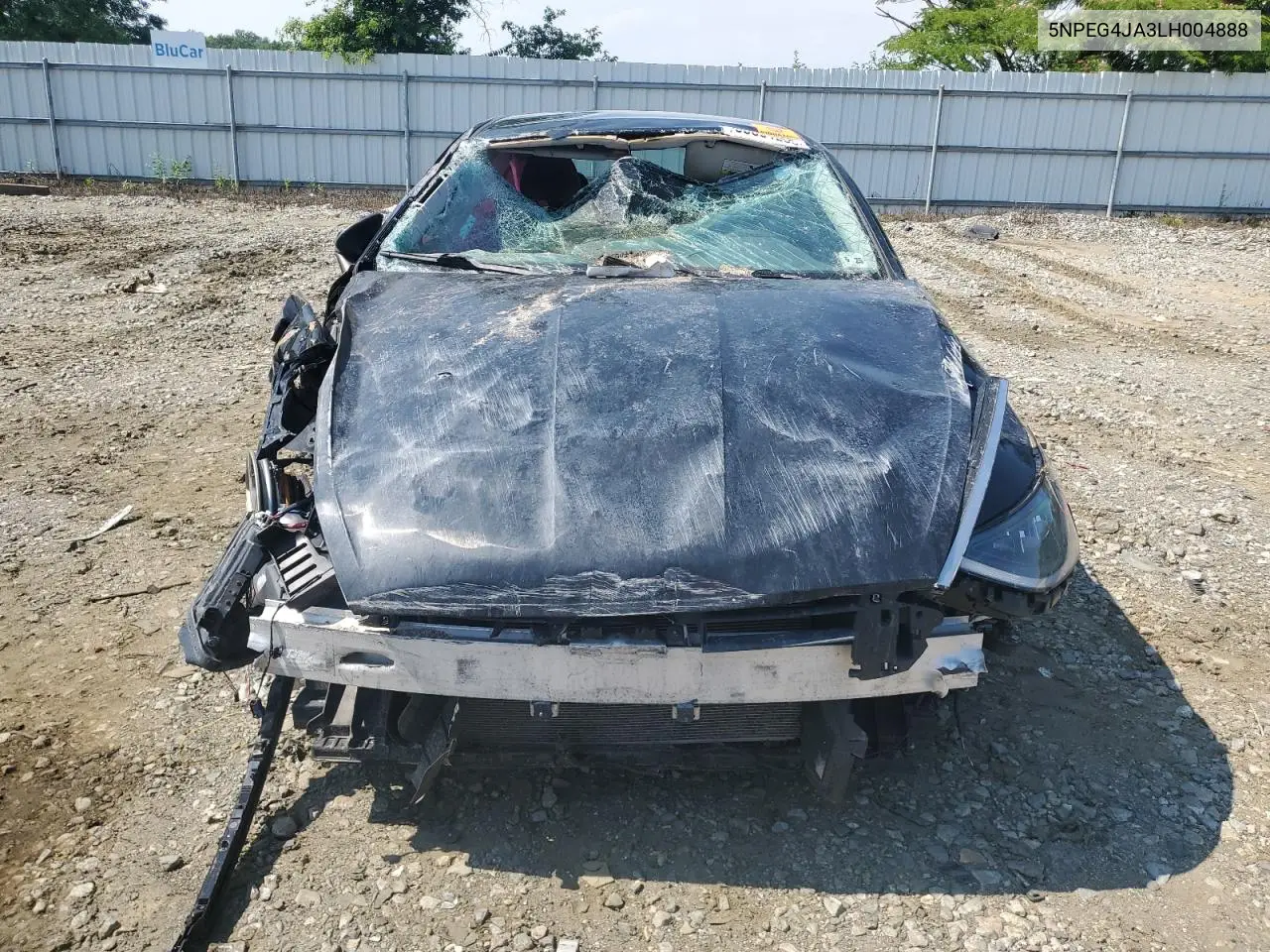 2020 Hyundai Sonata Se VIN: 5NPEG4JA3LH004888 Lot: 63501205