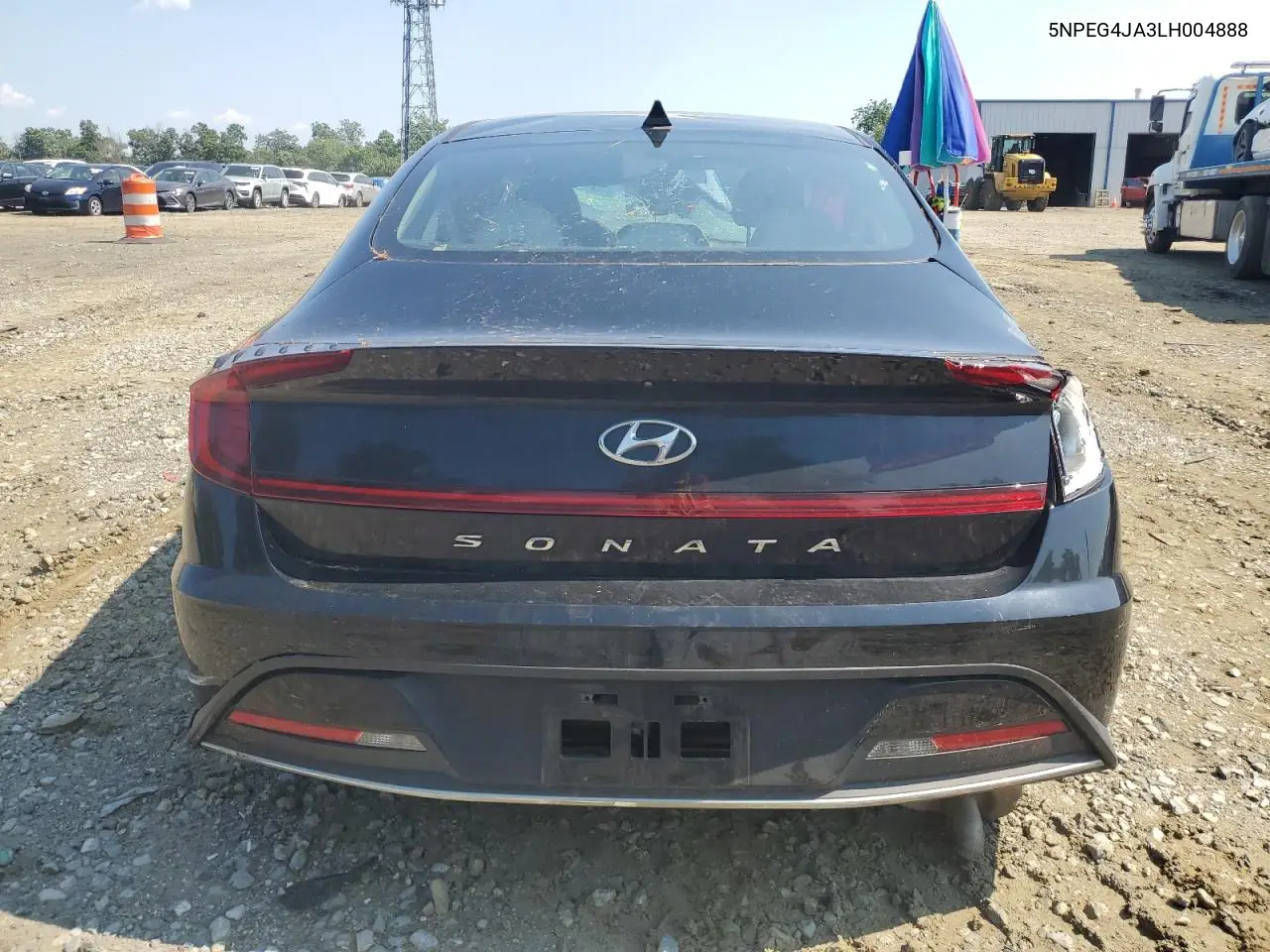 2020 Hyundai Sonata Se VIN: 5NPEG4JA3LH004888 Lot: 63501205